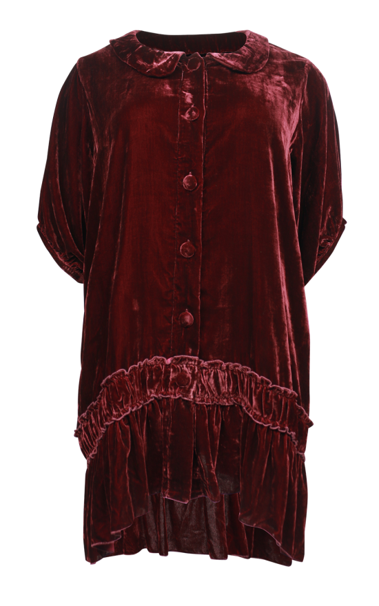 Florentine Velvet Coat product photo.