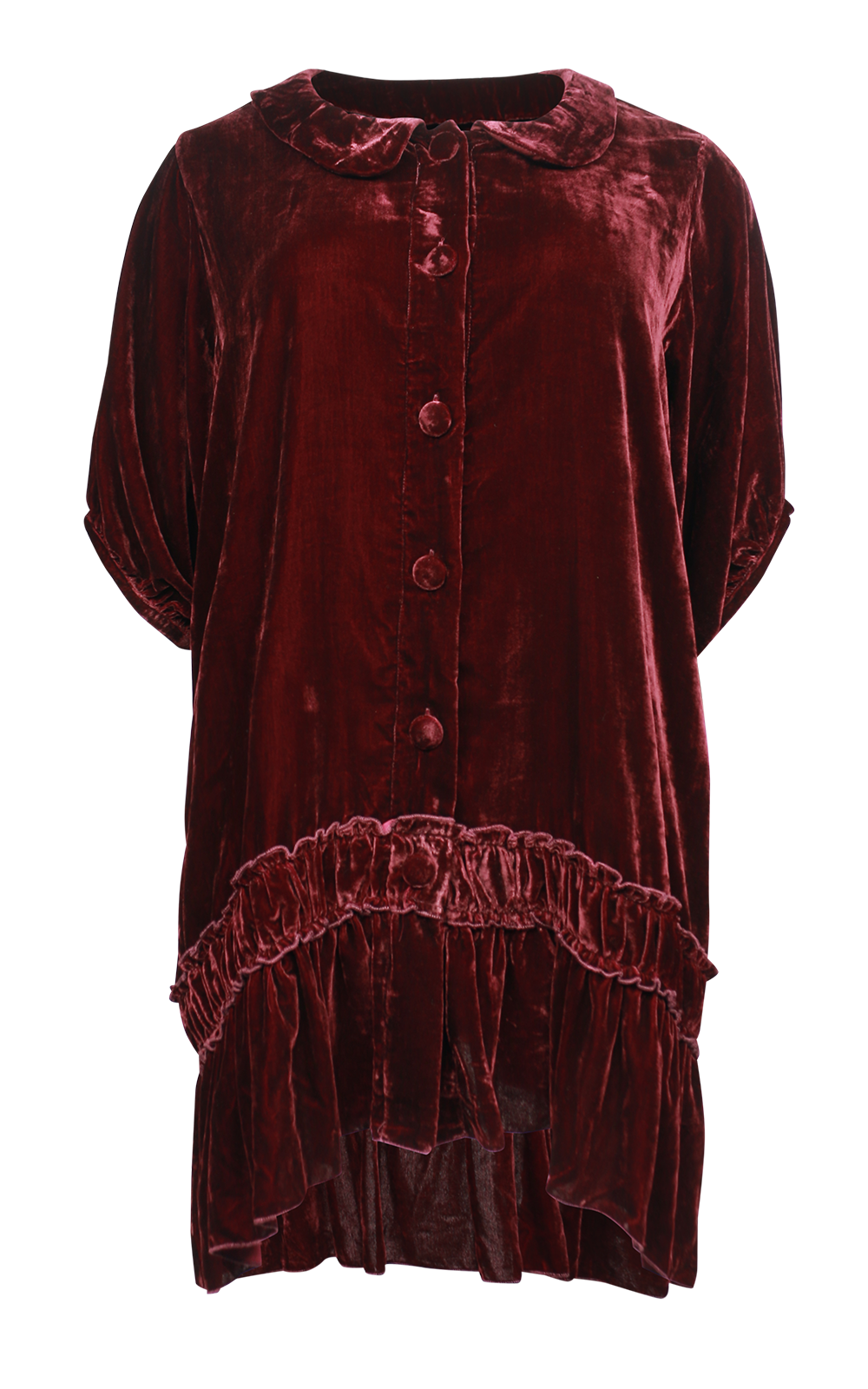 Florentine Velvet Coat product photo.