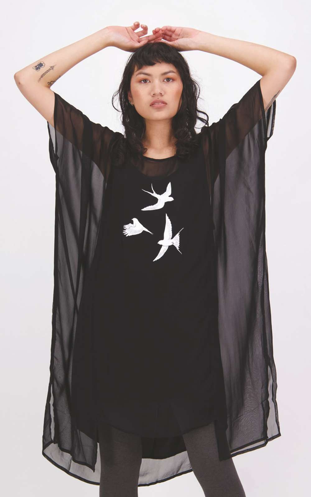 Fallow Swallows Dress product photo.