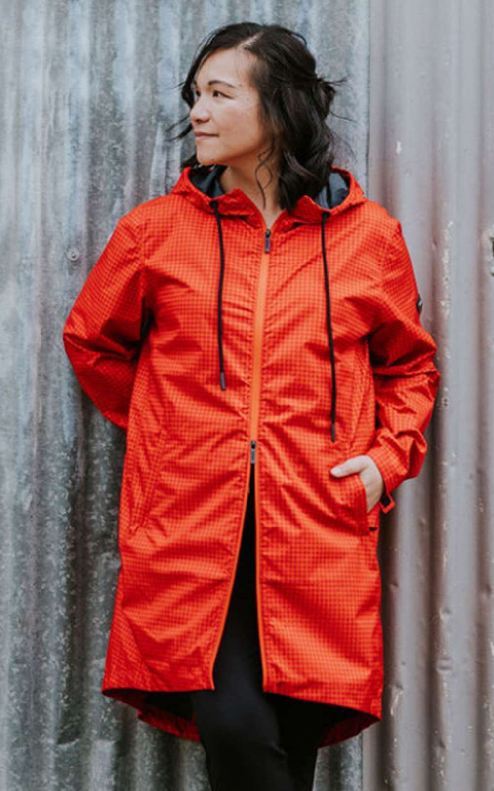 Georgie Rainjacket product photo.