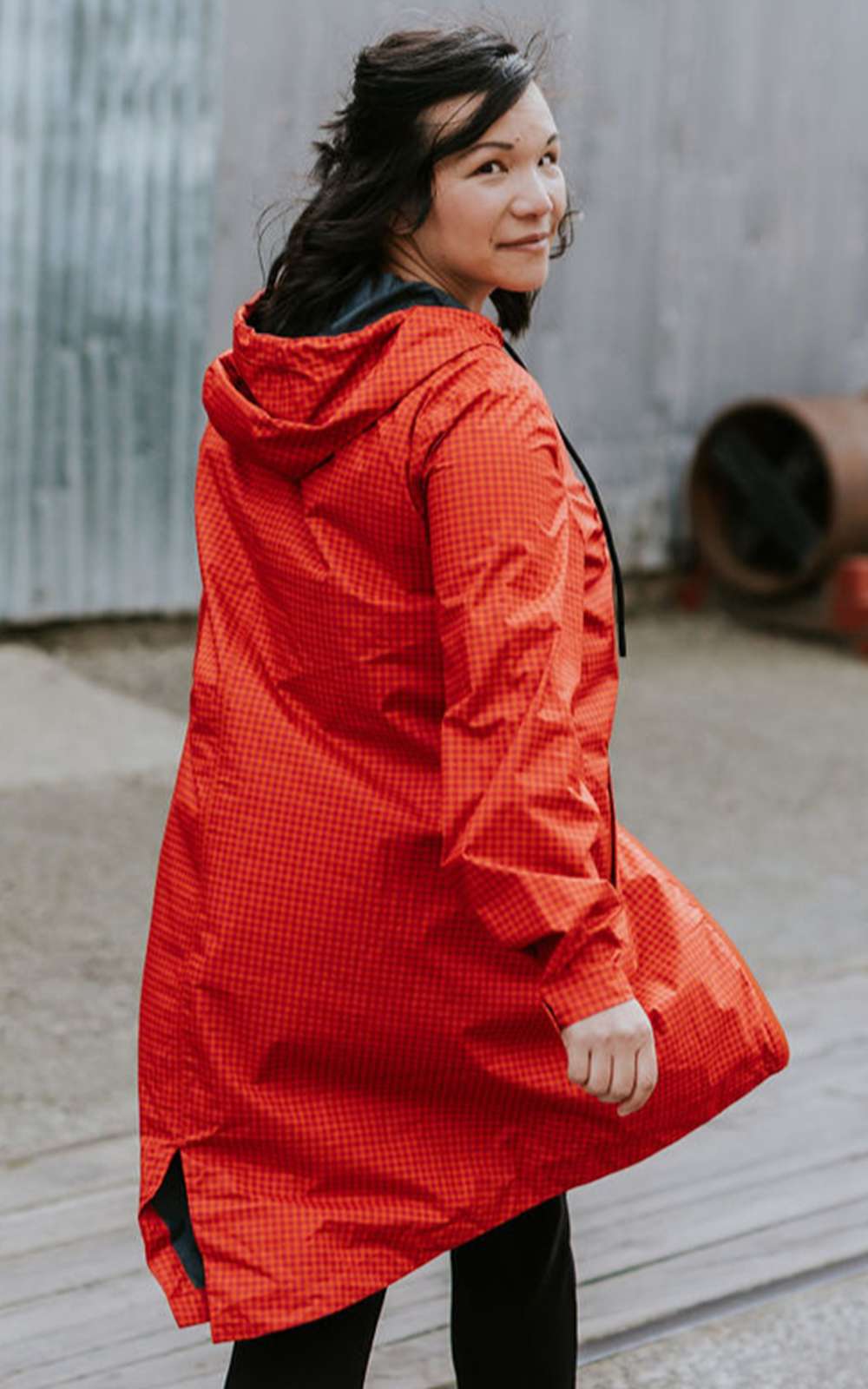 Georgie Rainjacket product photo.