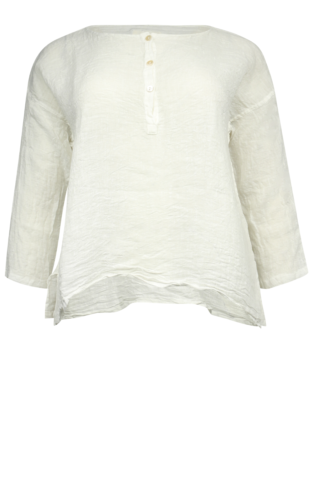 Hadley Top In Gauze Linen product photo.