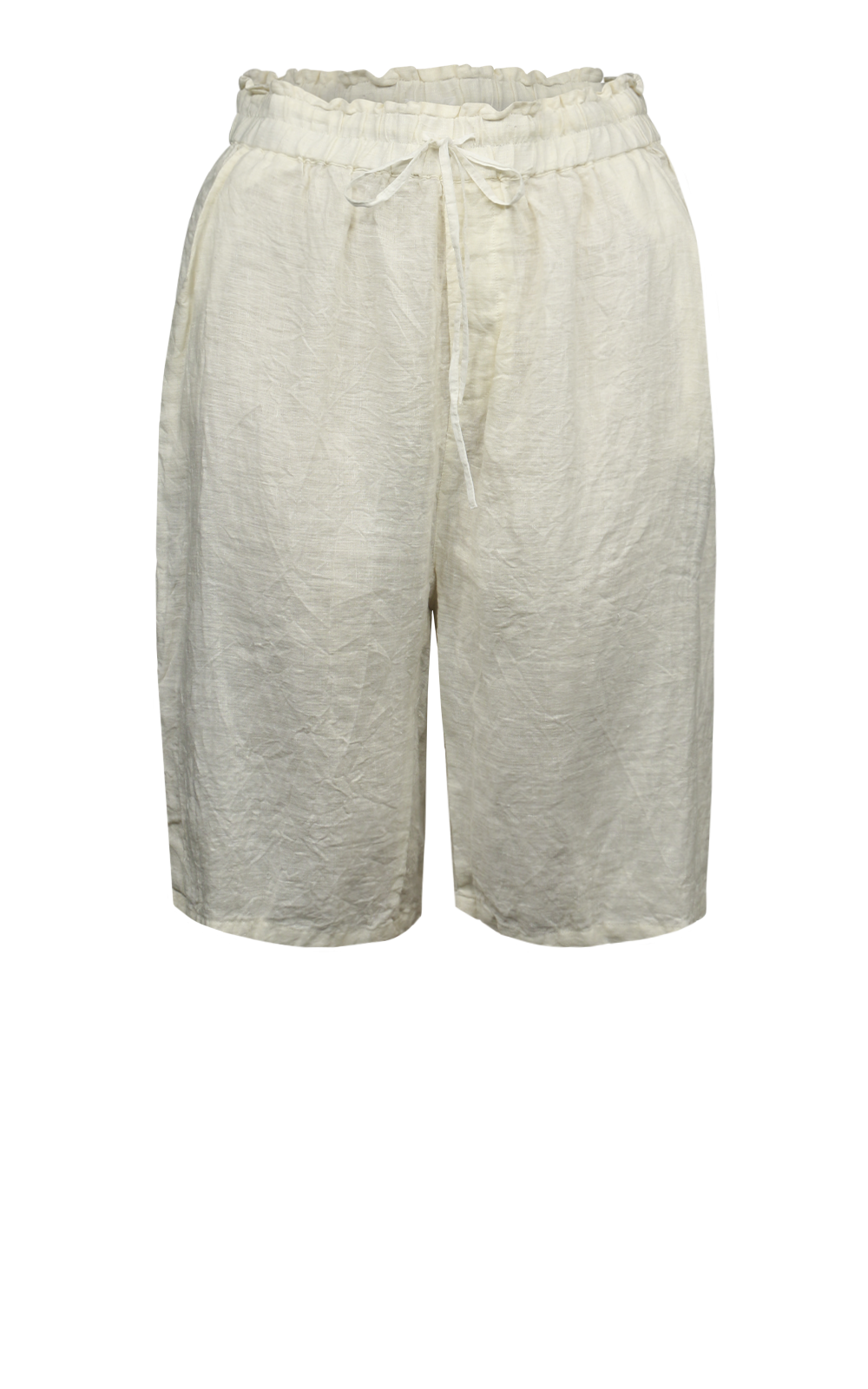 Jaya Shorts In Linen product photo.