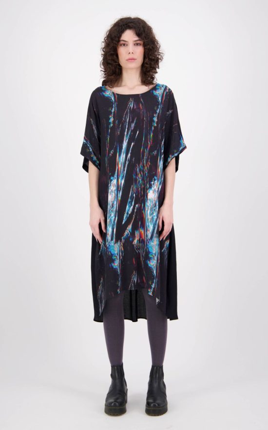 Exim Inflex Print Dress product photo.