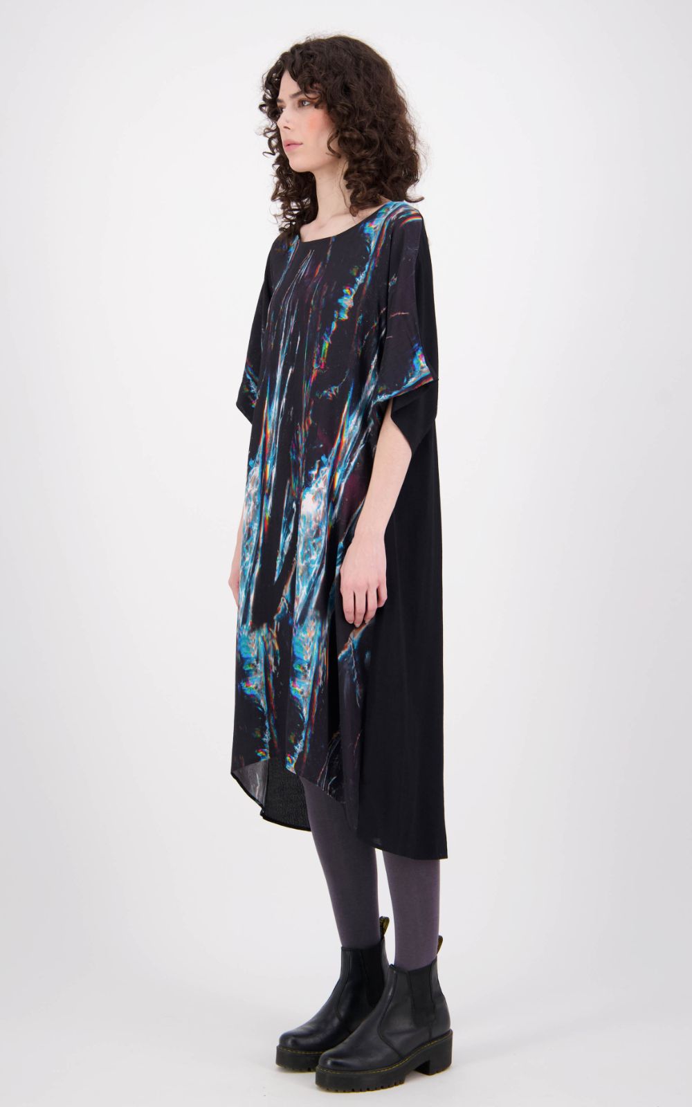 Exim Inflex Print Dress product photo.