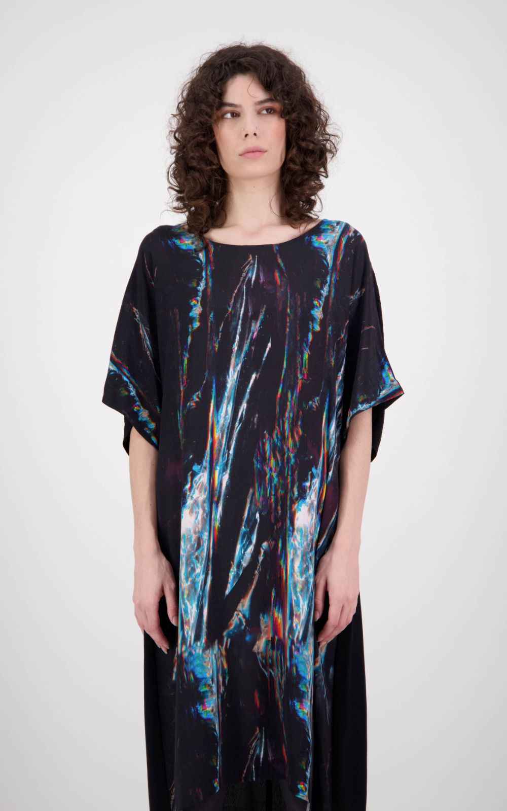 Exim Inflex Print Dress product photo.