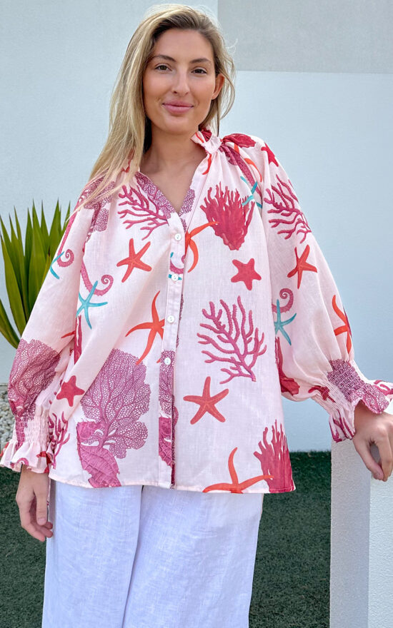 Reef Relaxed Top product photo.