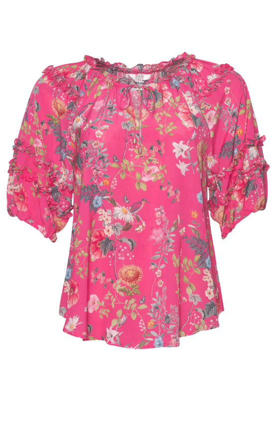 Florale Blouse product photo.