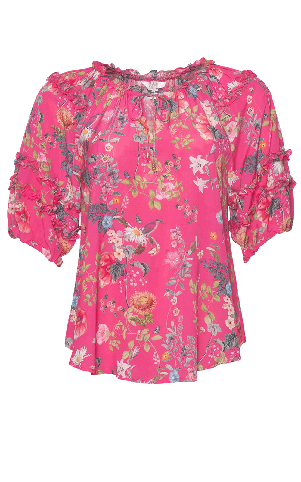 Florale Blouse product photo.