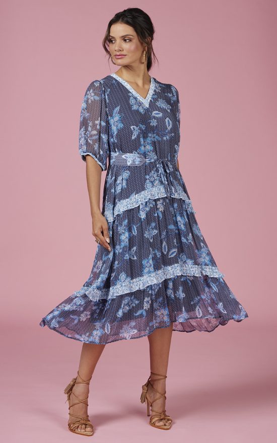 Shibori Dress product photo.