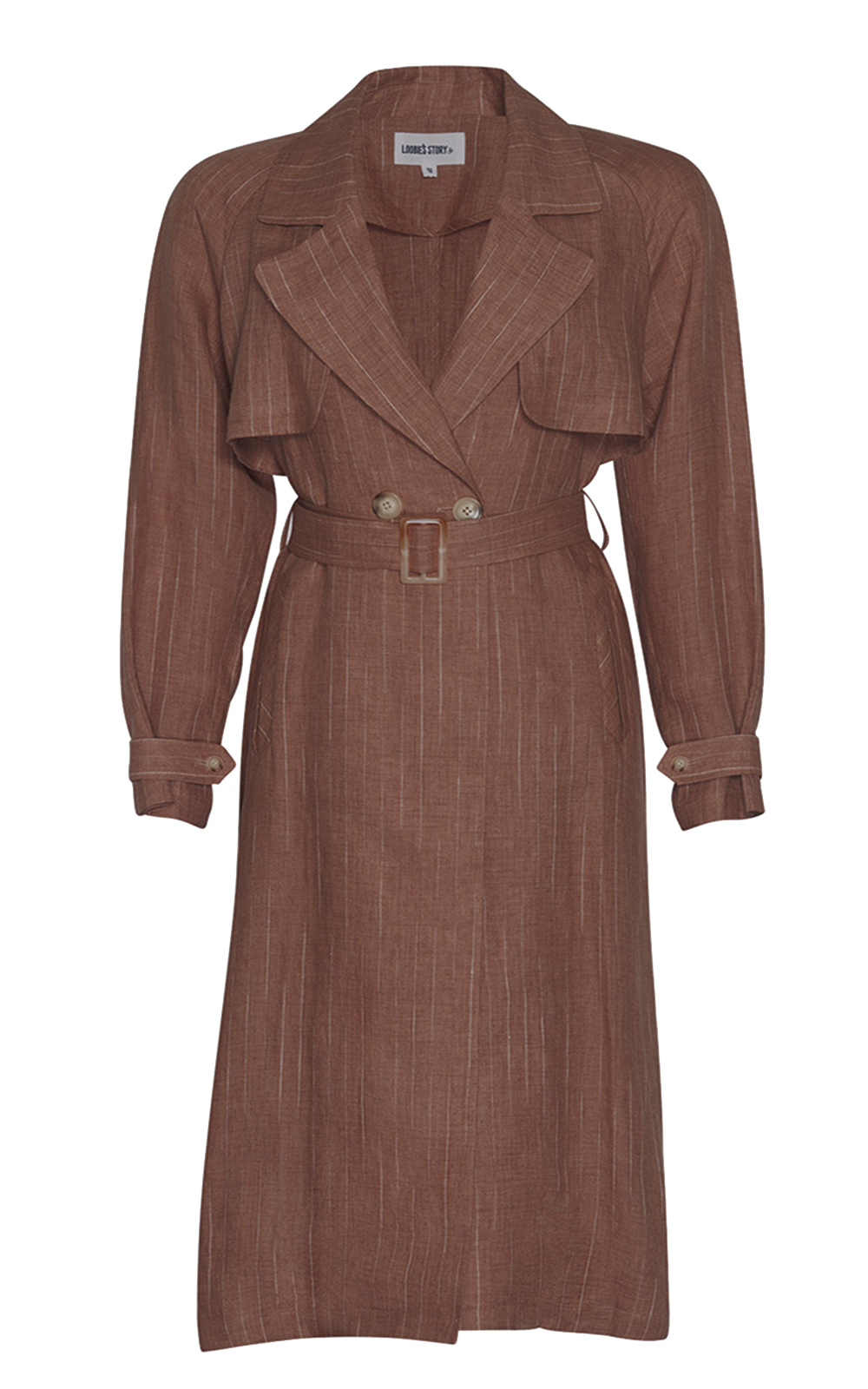 Chianti Trench Coat product photo.