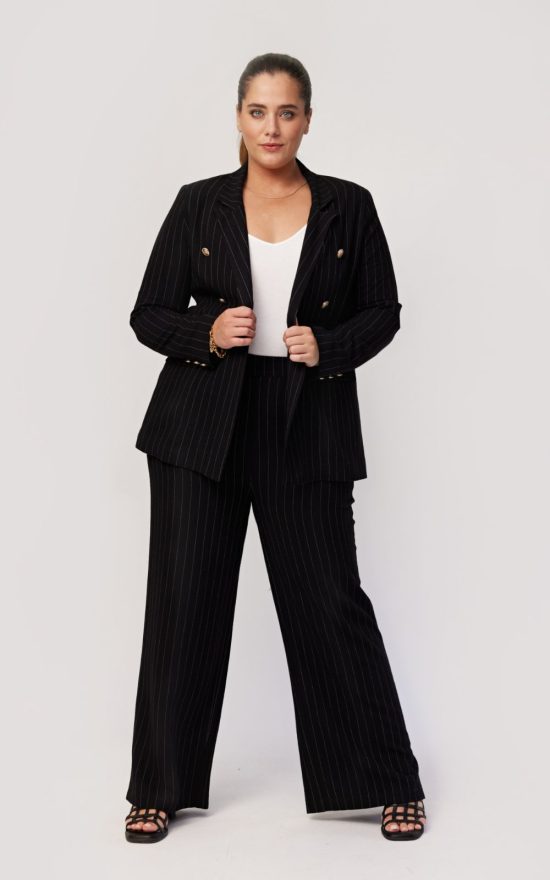 Salma Stripe Pant product photo.