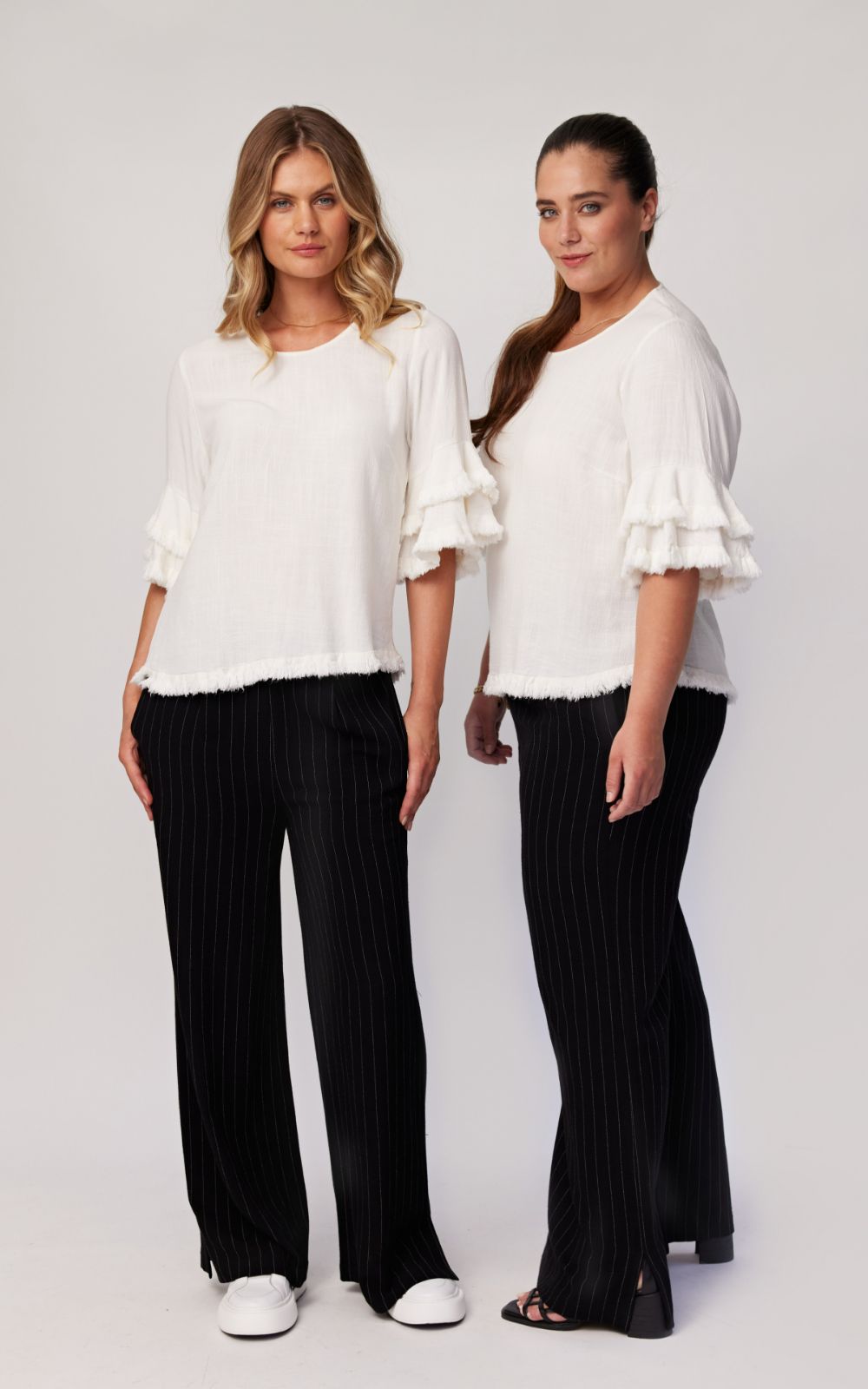 Salma Stripe Pant product photo.