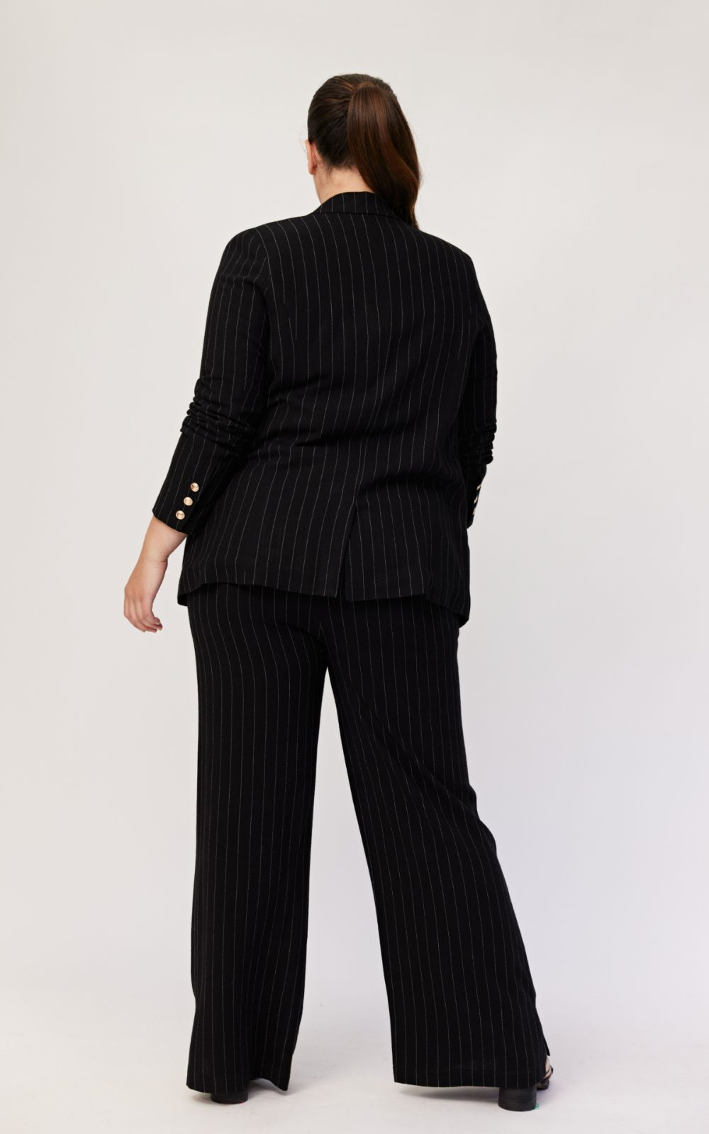 Salma Stripe Pant product photo.