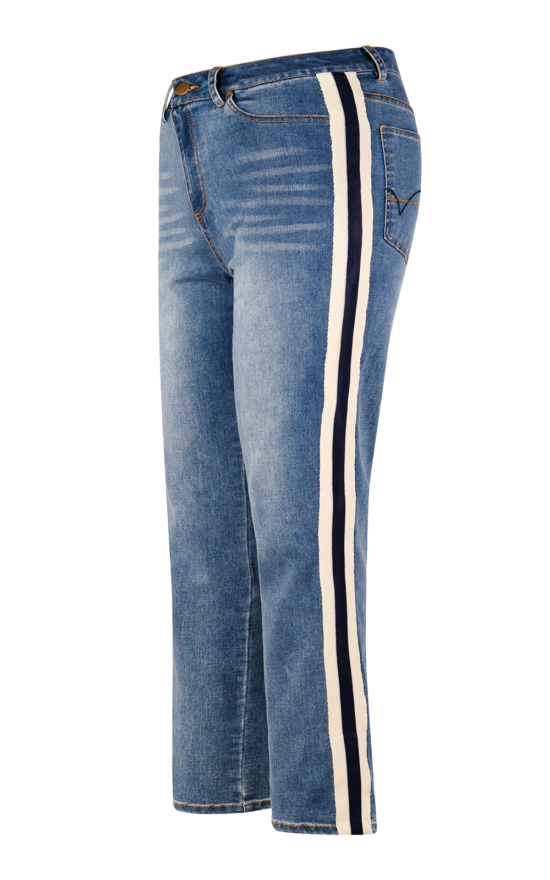 Lorna Denim Pant  product photo.