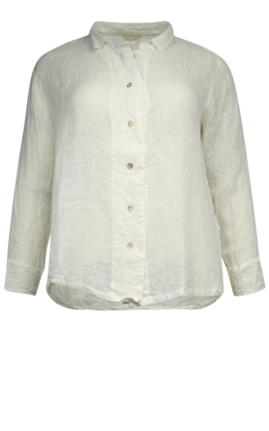 Maeve Shirt In Gauze Linen product photo.