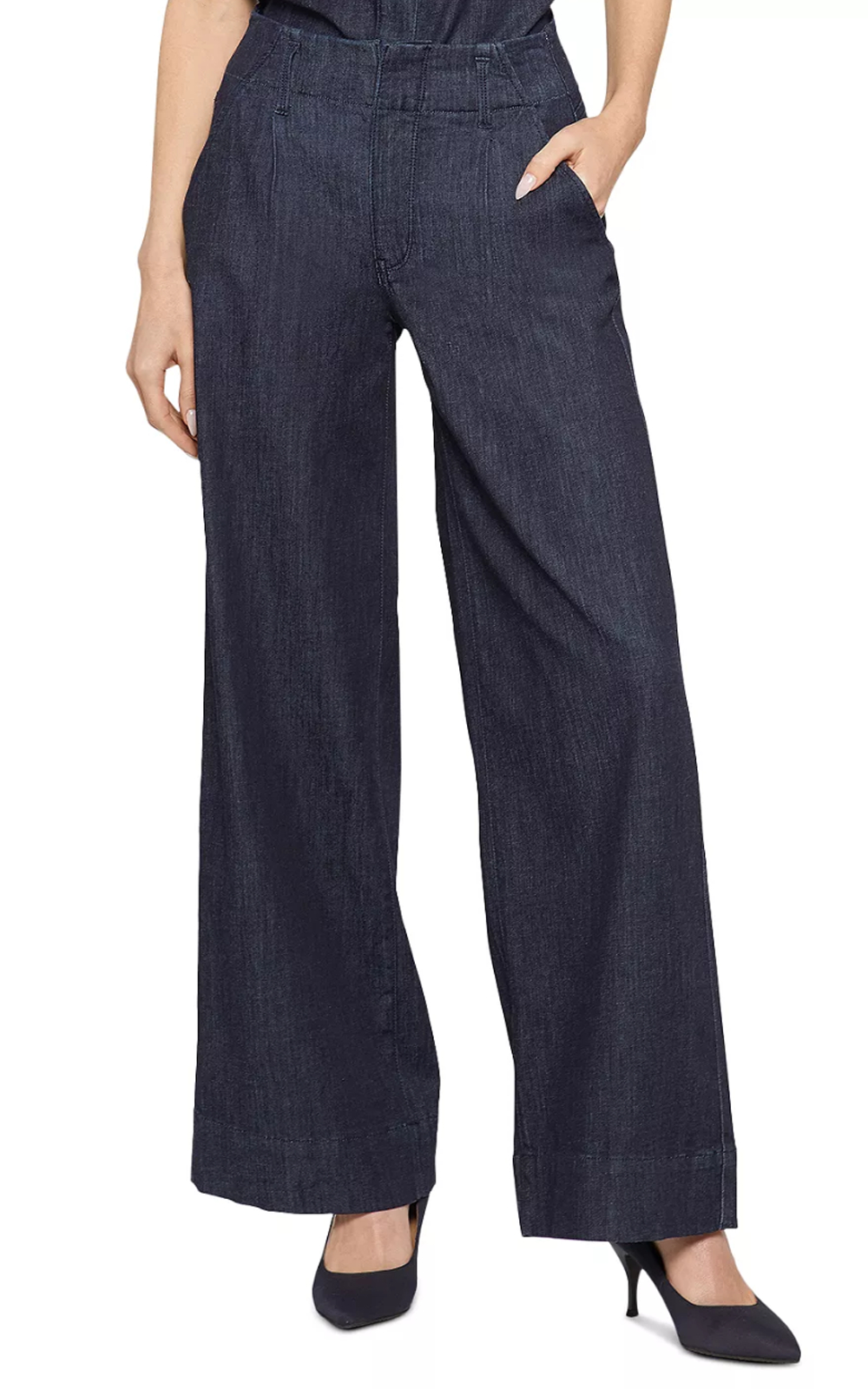 Missy Hr Mona Wide Leg Trouser product photo.