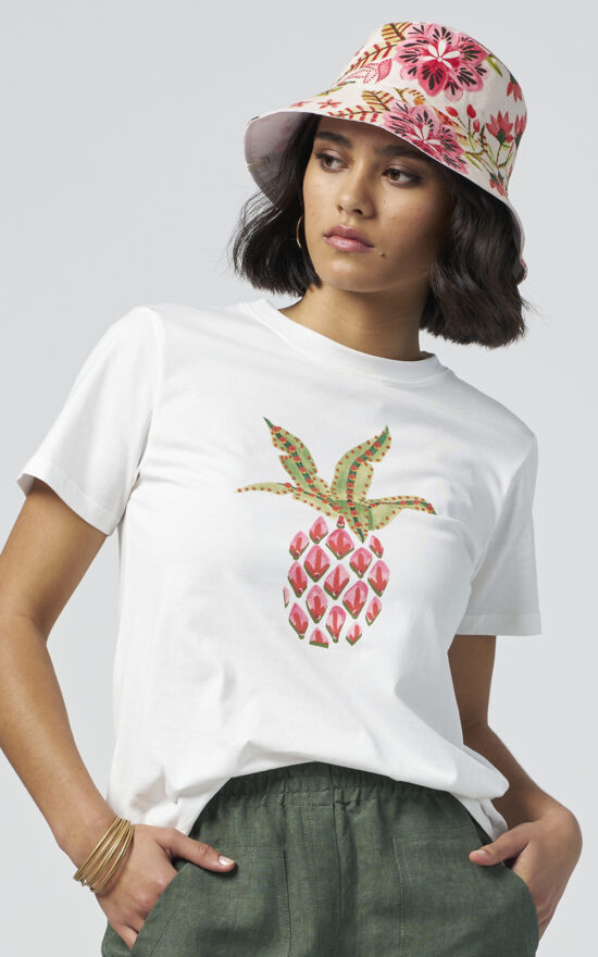 Sweet Tee Pineapple Print product photo.