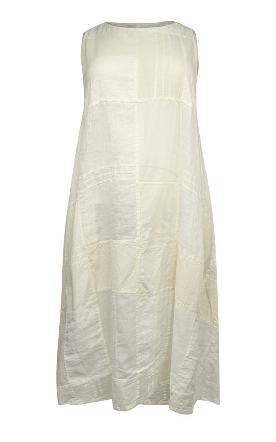 Muskan Dress In Cotton And Linen product photo.