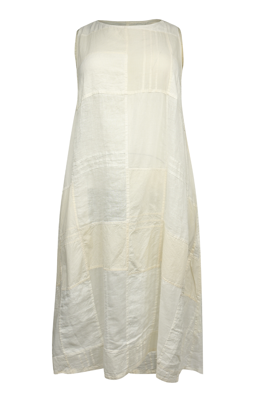 Muskan Dress In Cotton And Linen product photo.