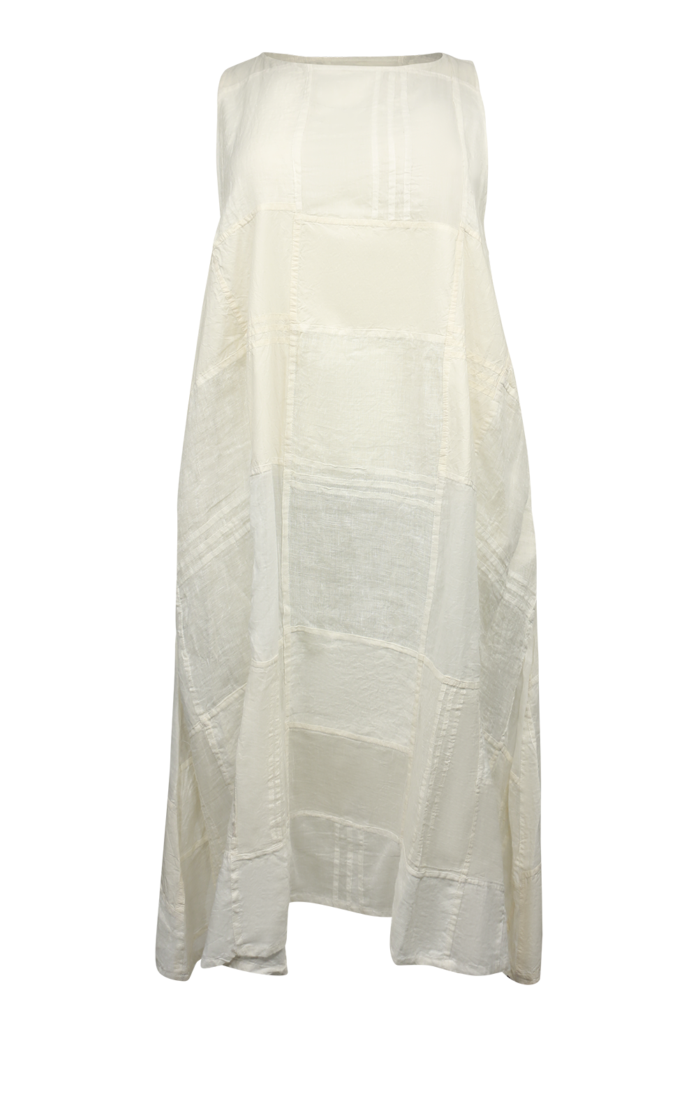 Muskan Dress In Cotton And Linen product photo.