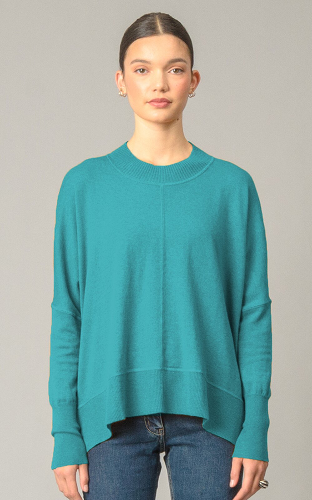 Boxy Sweater product photo.