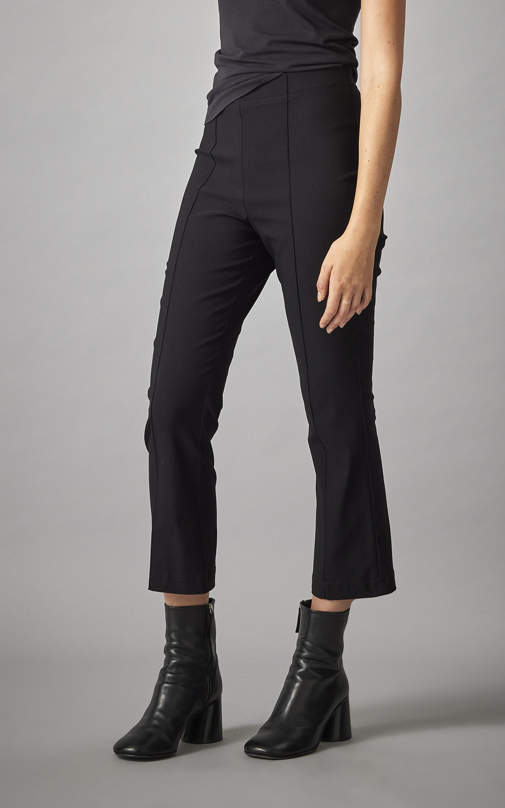 Pintuck 3/4 Flare Pant product photo.