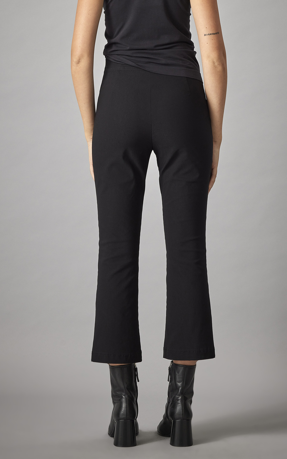 Pintuck 3/4 Flare Pant product photo.