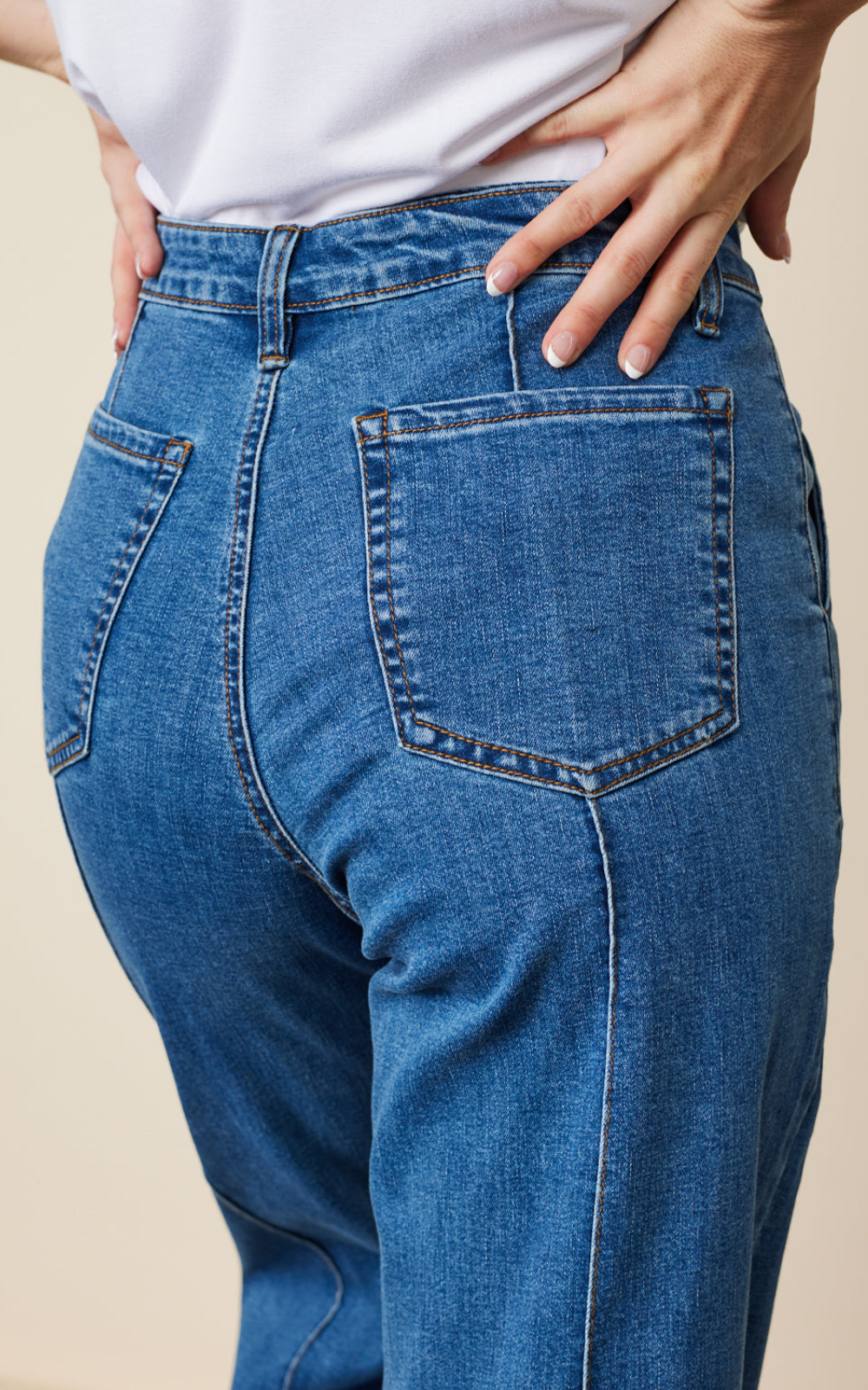 Wide Leg Jean product photo.