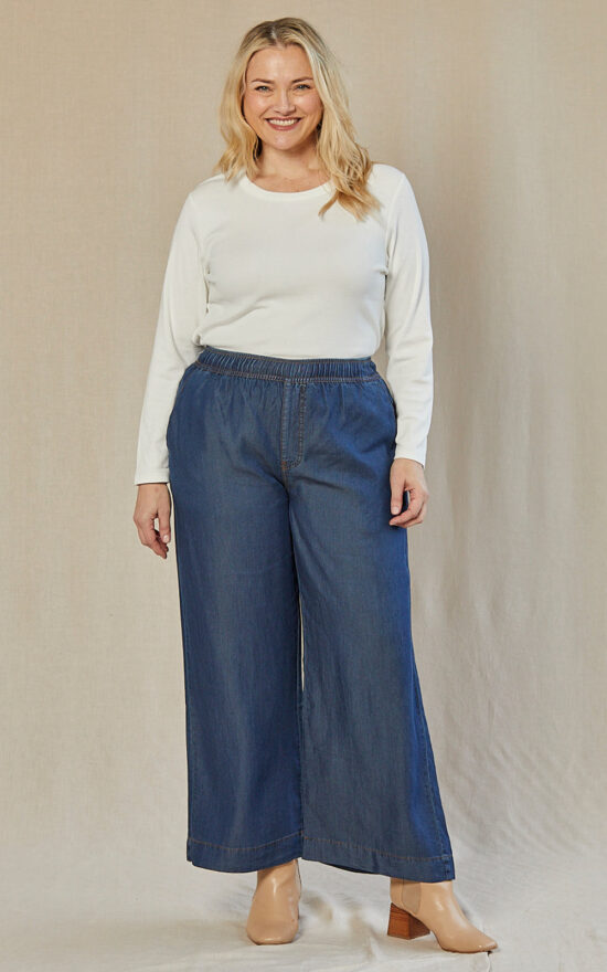 Relaxed Tencel Pant product photo.