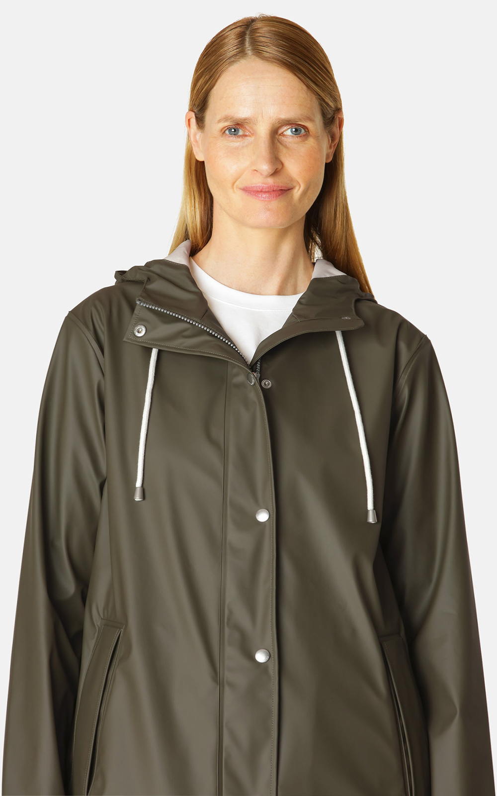 Lightweight Hooded Jacket product photo.