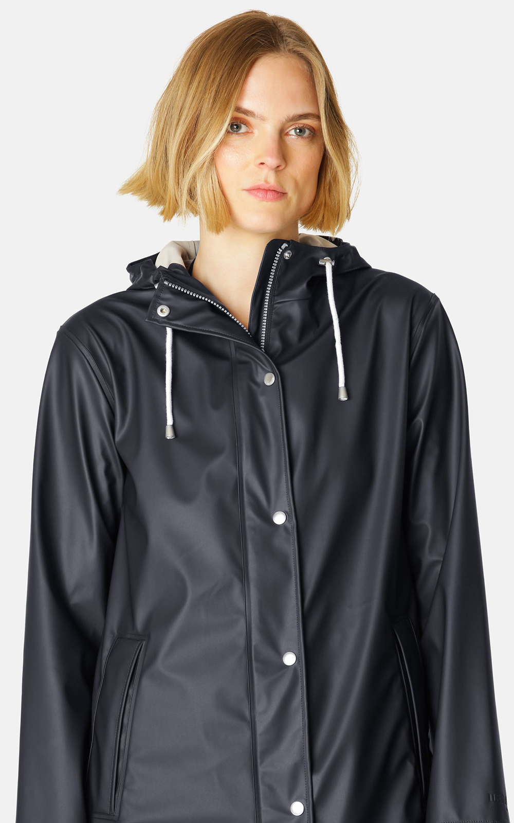 Lightweight Hooded Jacket product photo.