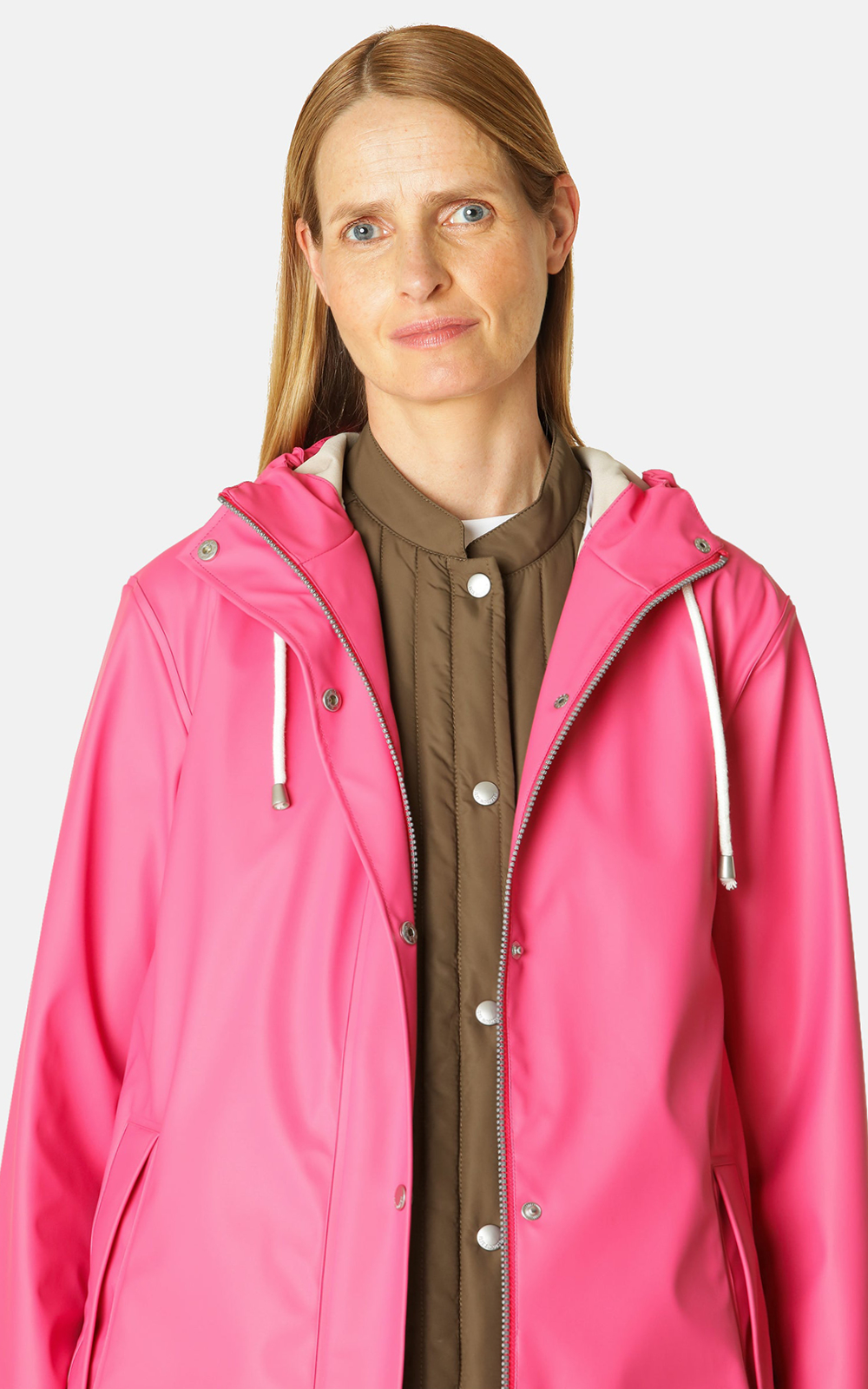 Lightweight Hooded Jacket product photo.