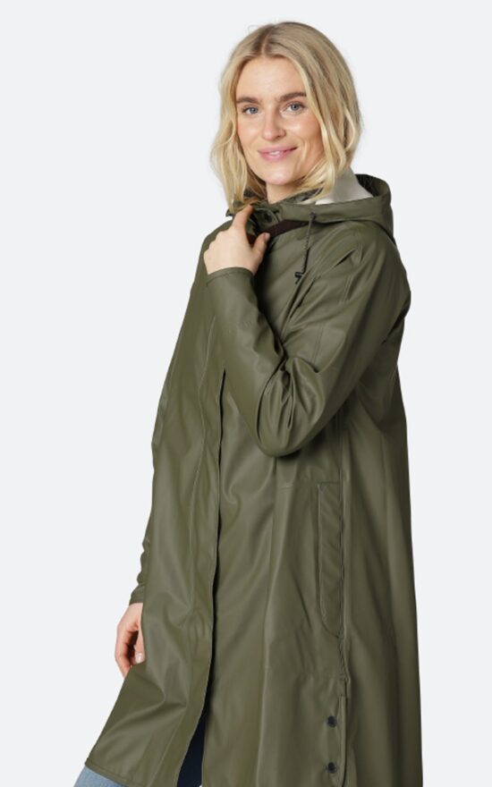 Detachable Hooded Coat product photo.