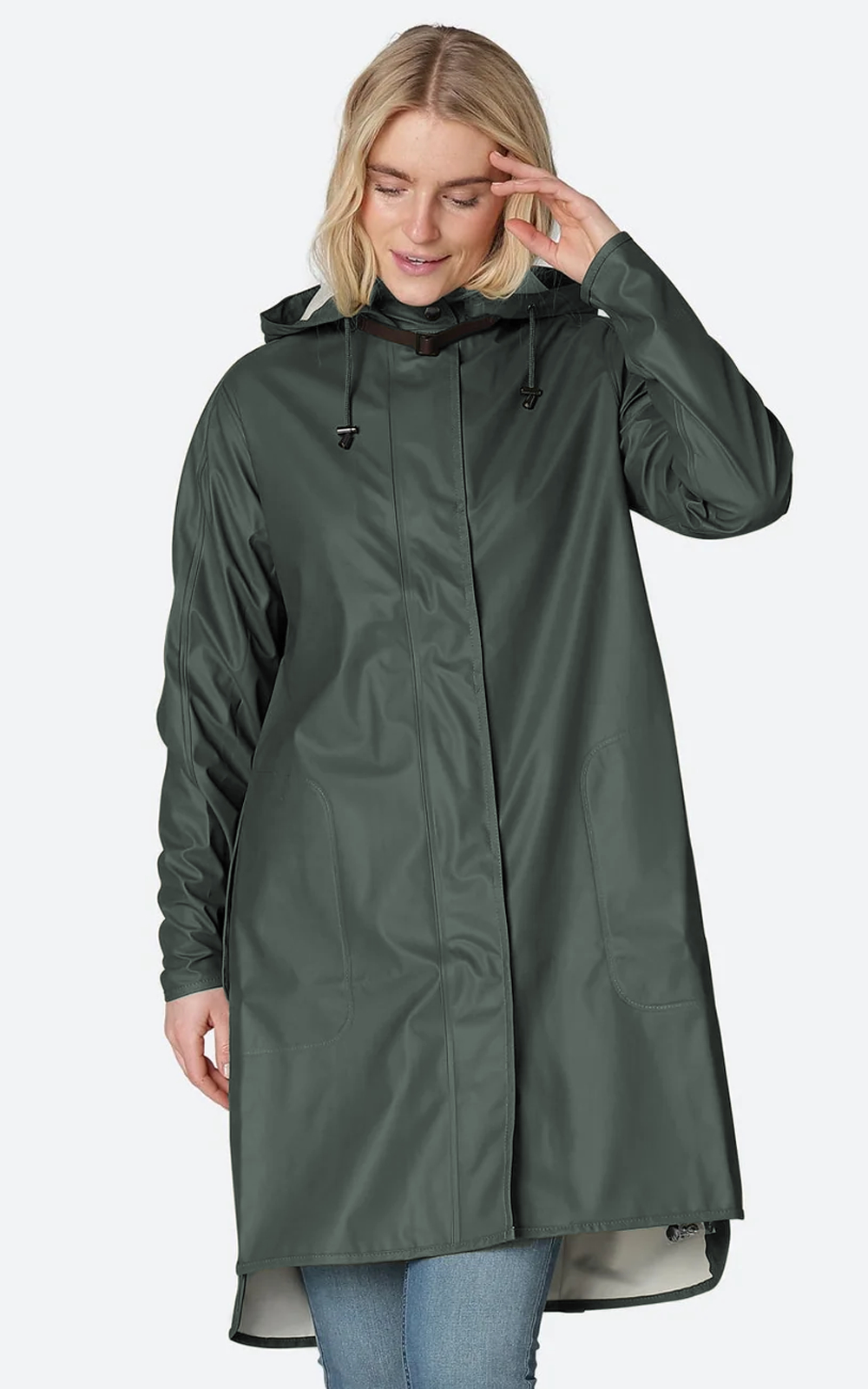 Detachable Hooded Coat  product photo.