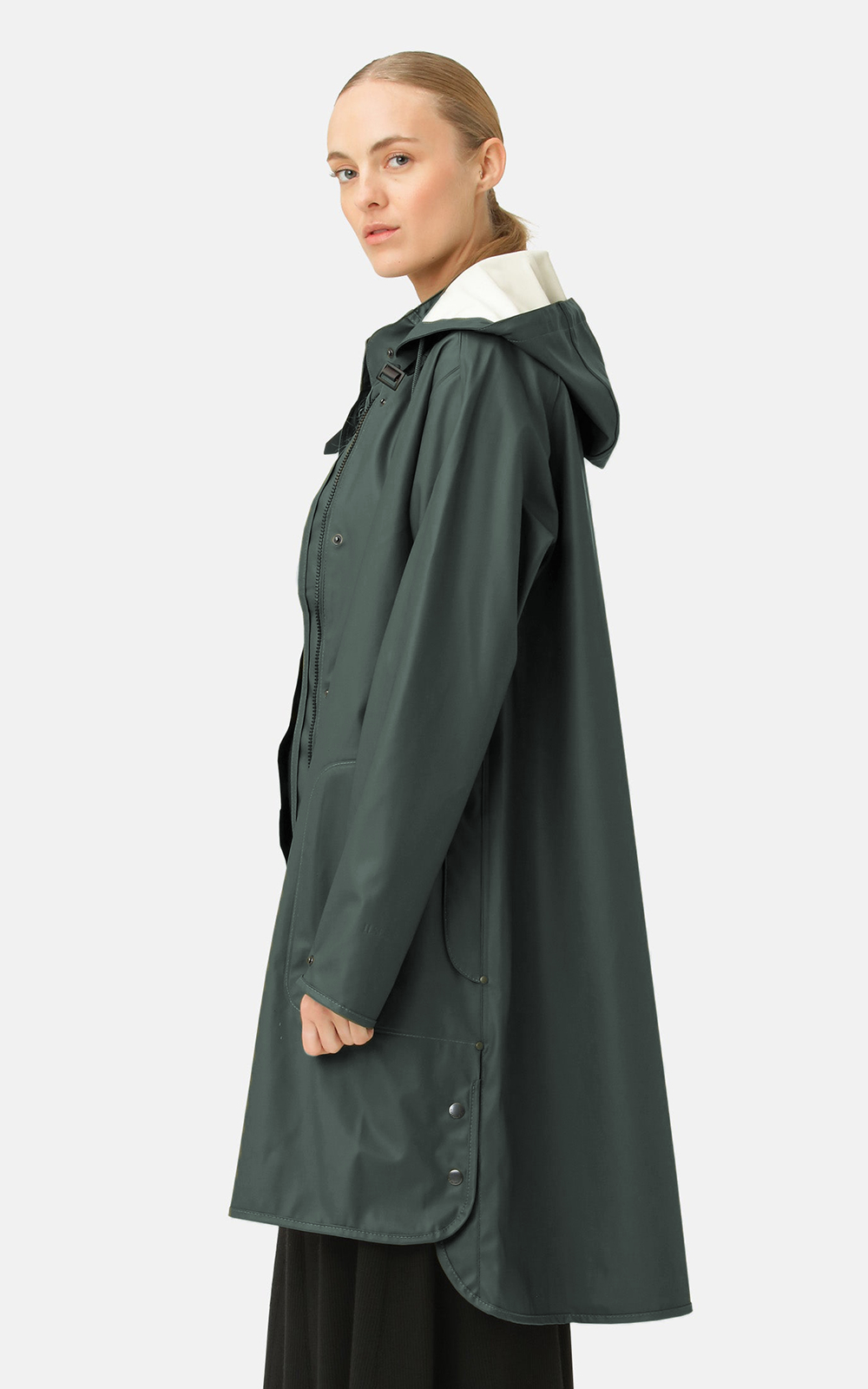 Detachable Hooded Coat  product photo.