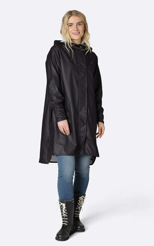 Detachable Hooded Coat product photo.