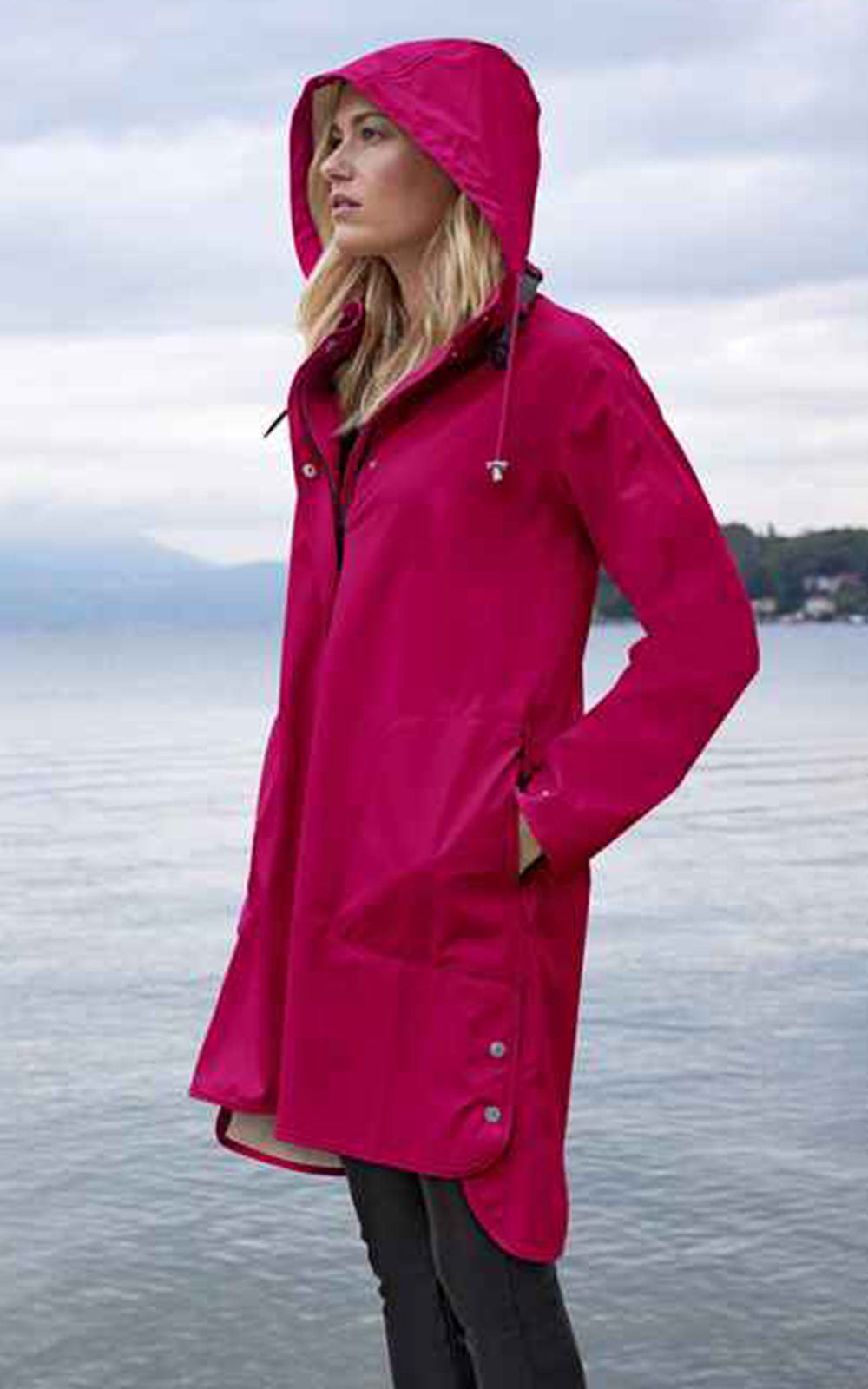 Detachable Hooded Coat  product photo.