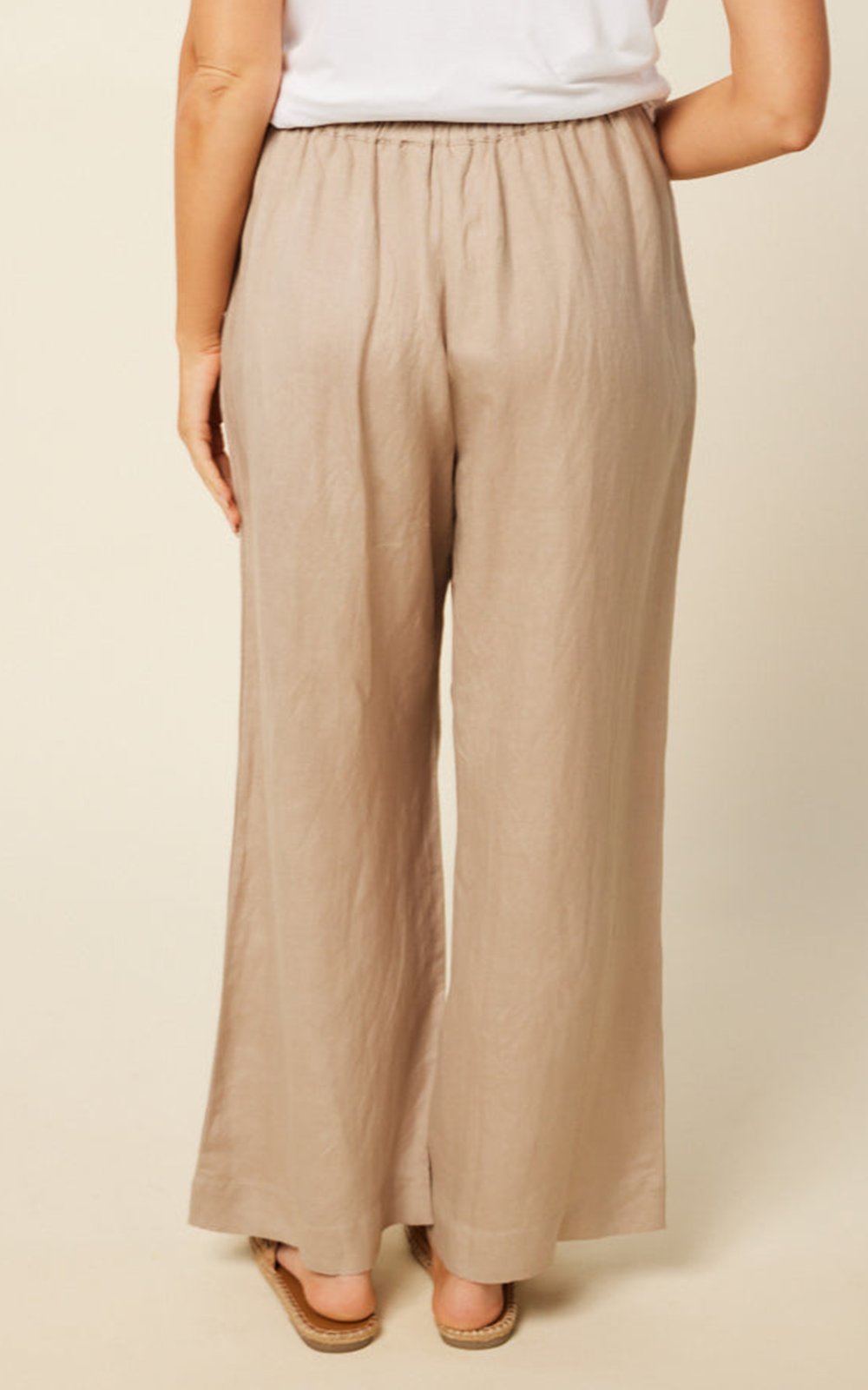 Camille Wide Leg Pant product photo.