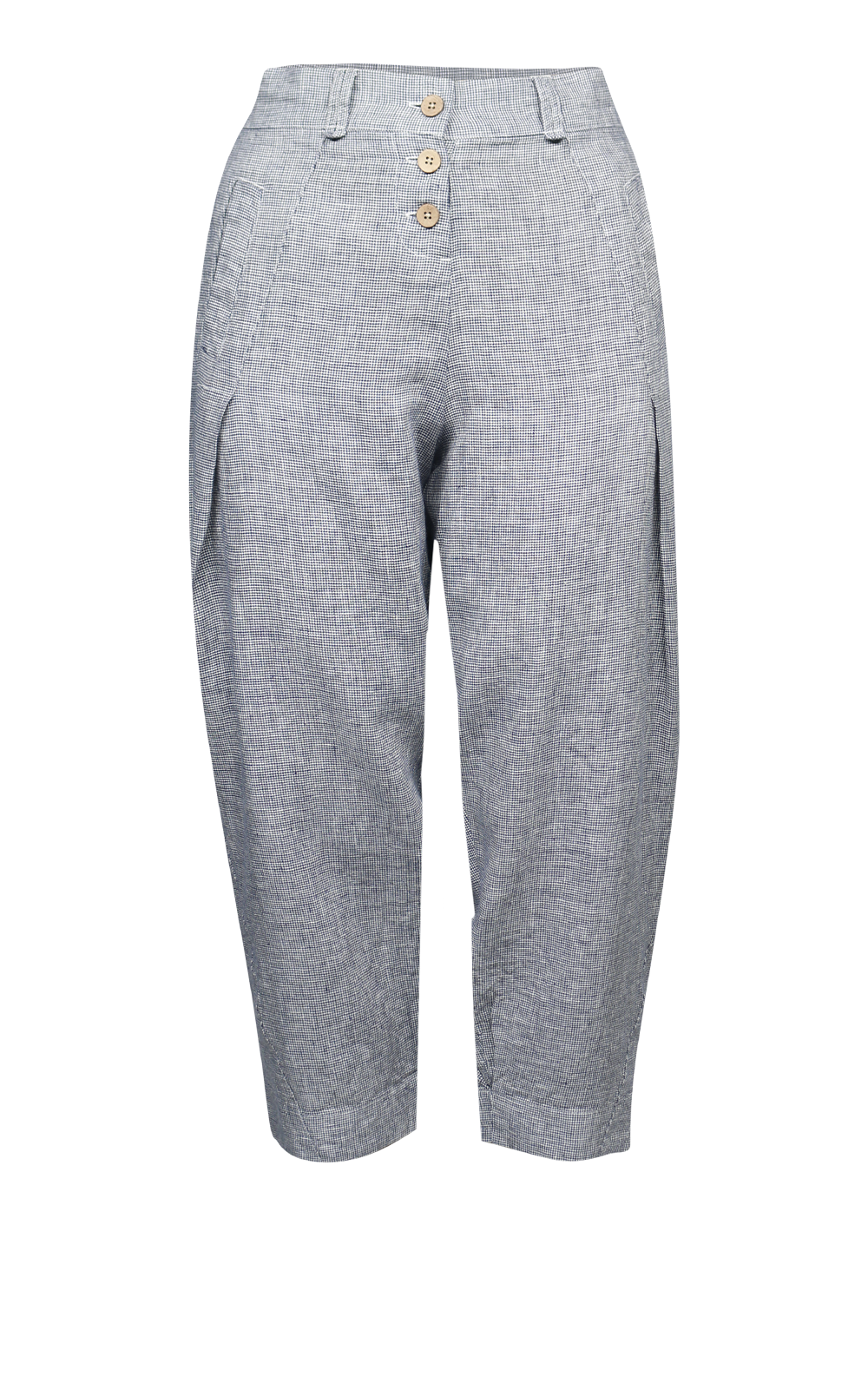 Maple Pants In Fine Check product photo.