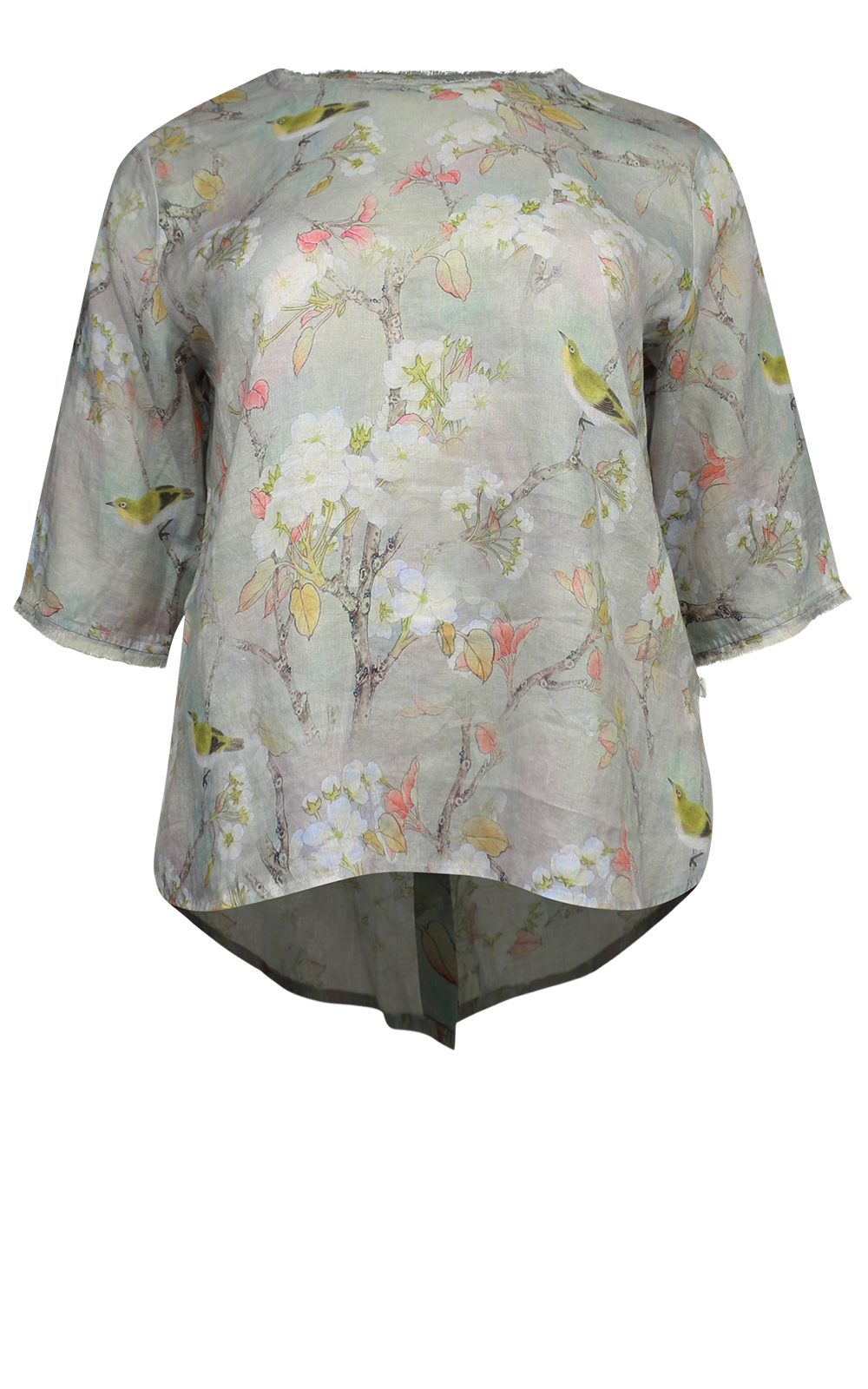 Sintra Blouse In Wax Eye product photo.