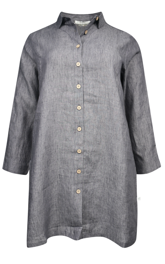 Hataitai Coat Chambray product photo.