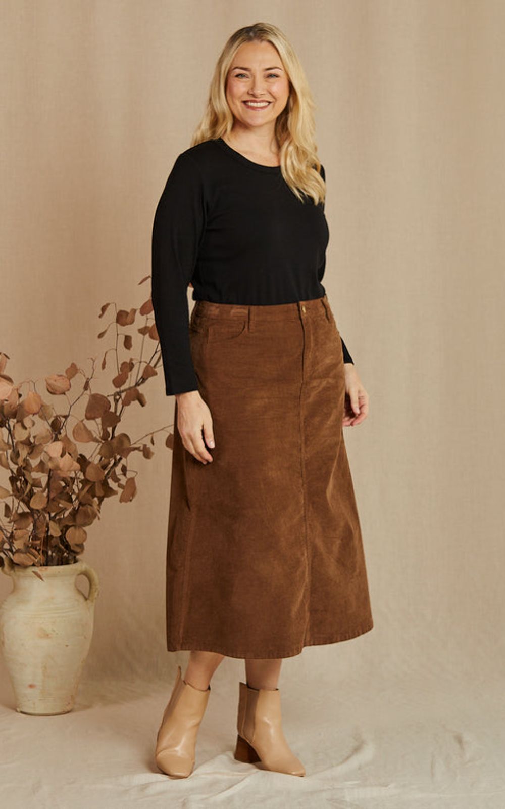 A-Line Skirt product photo.