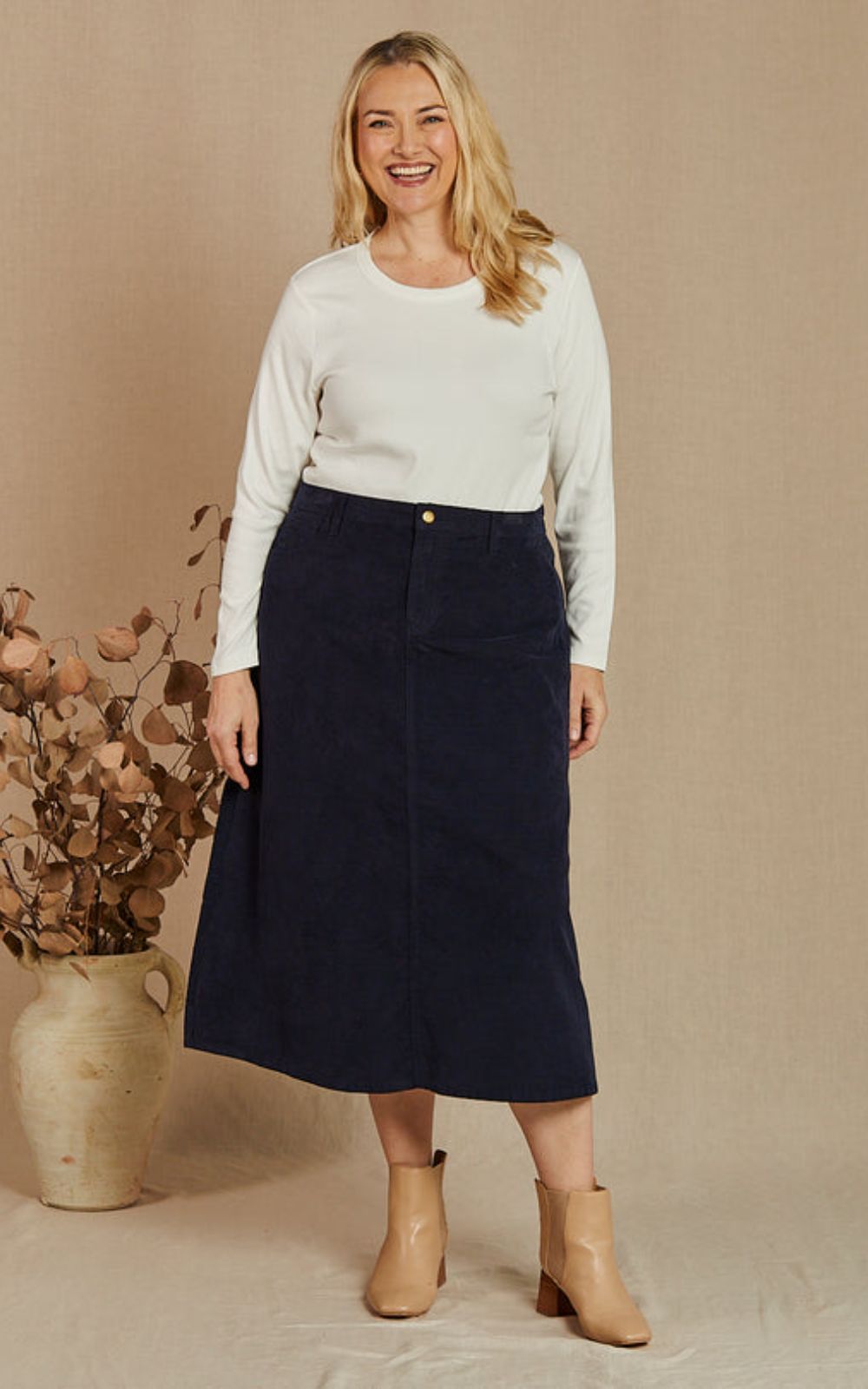 A-Line Skirt product photo.