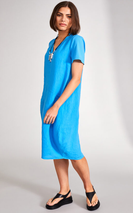 Assymetric Pocket Dress product photo.