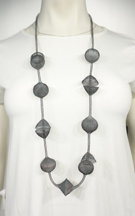 Multi Pod Long Necklace product photo.