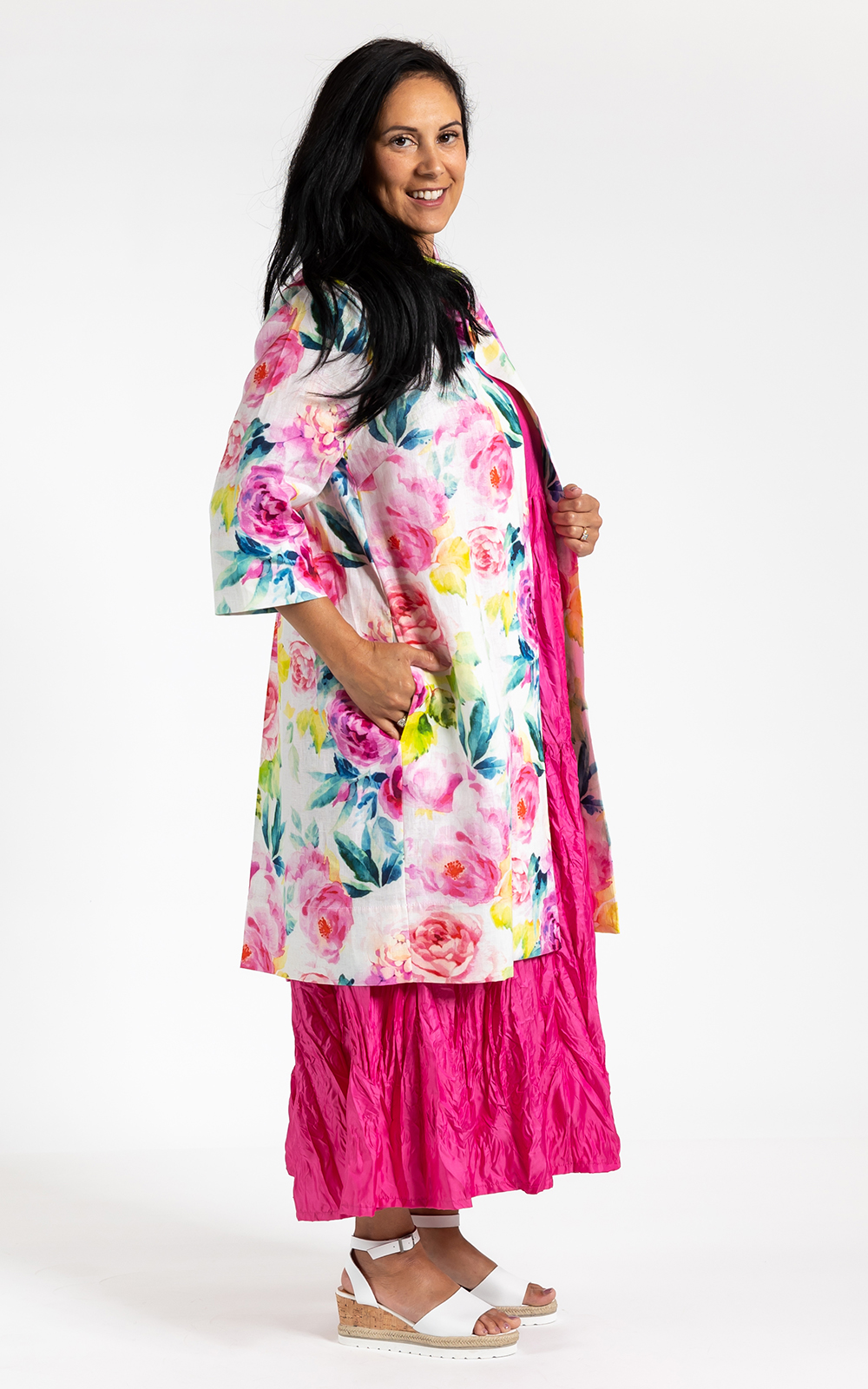 Peony Jacket product photo.