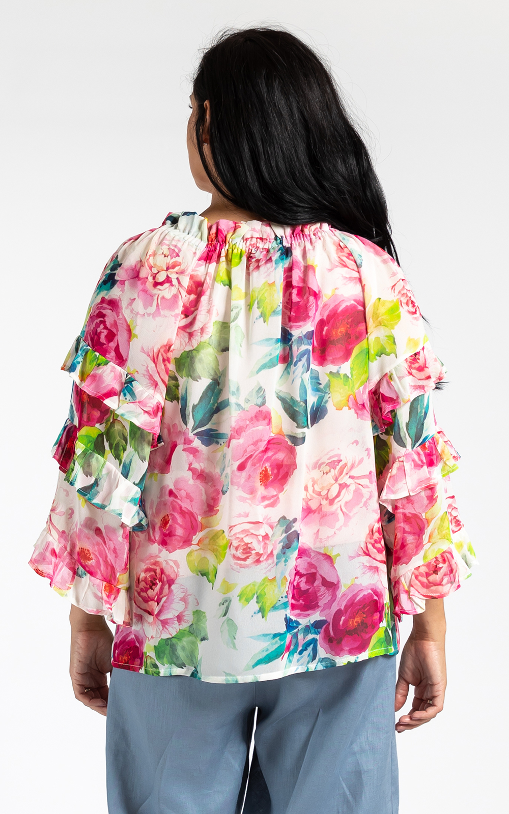 Arabella Top Peony product photo.