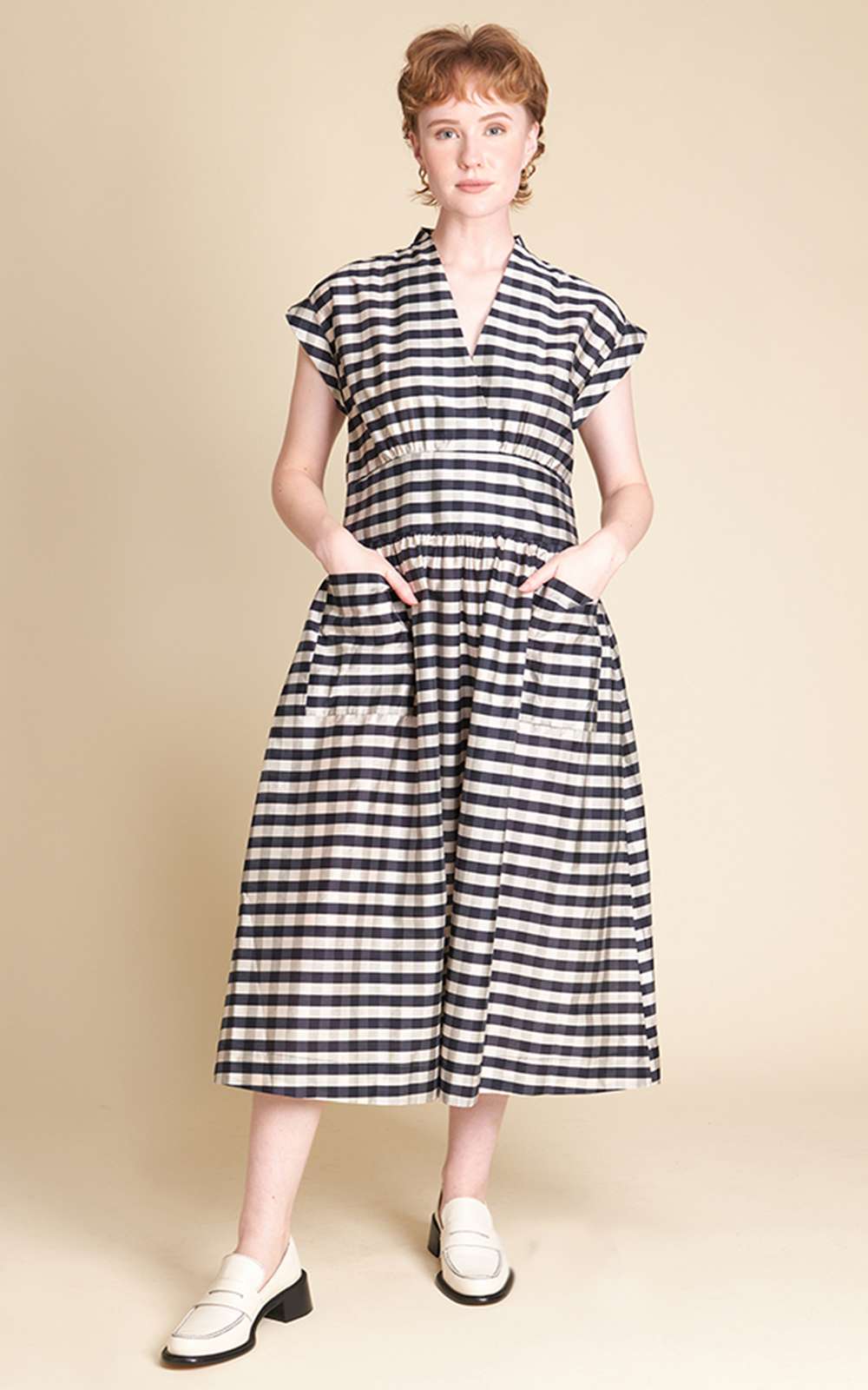 Knot Tonal Dress product photo.