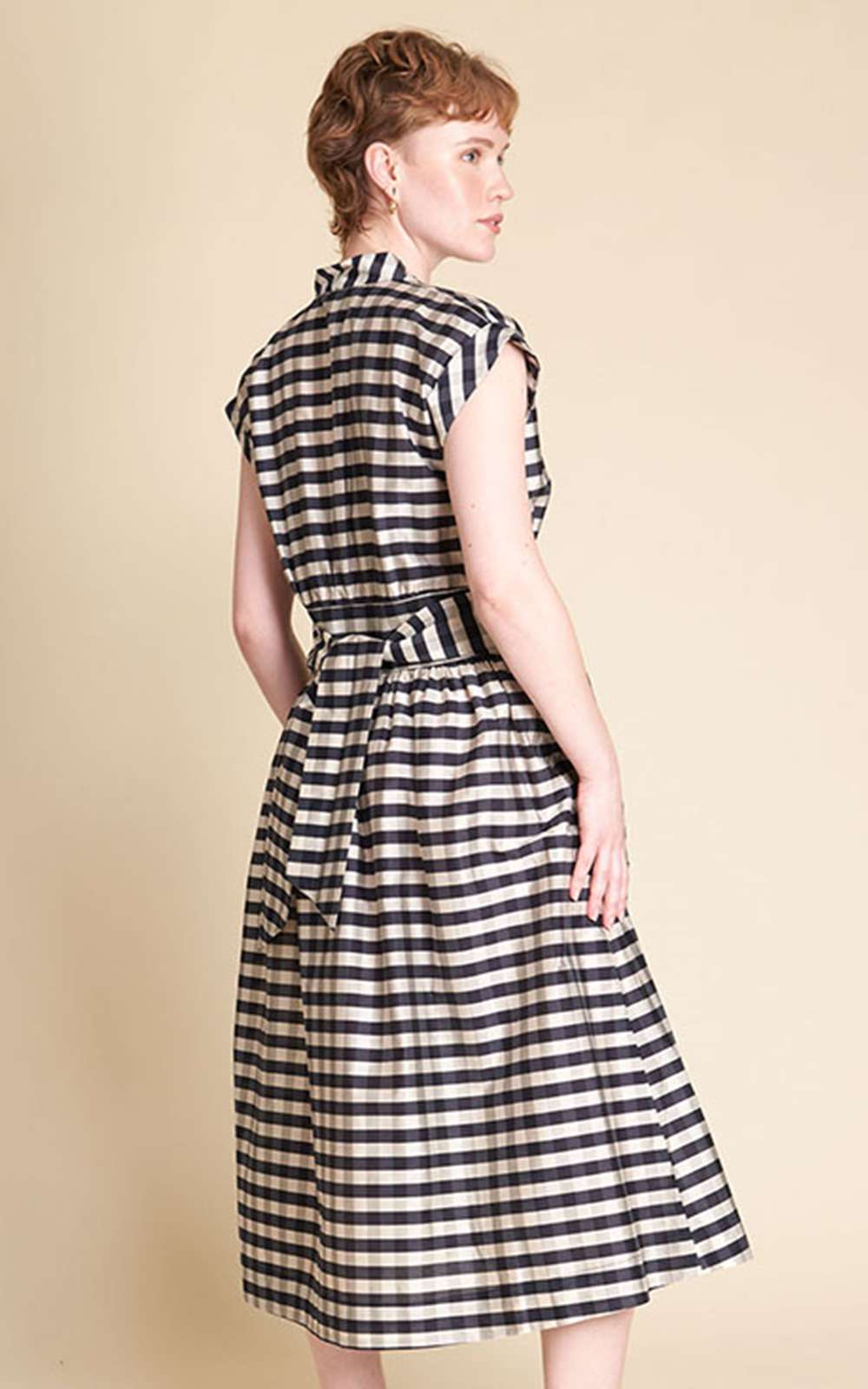 Knot Tonal Dress product photo.